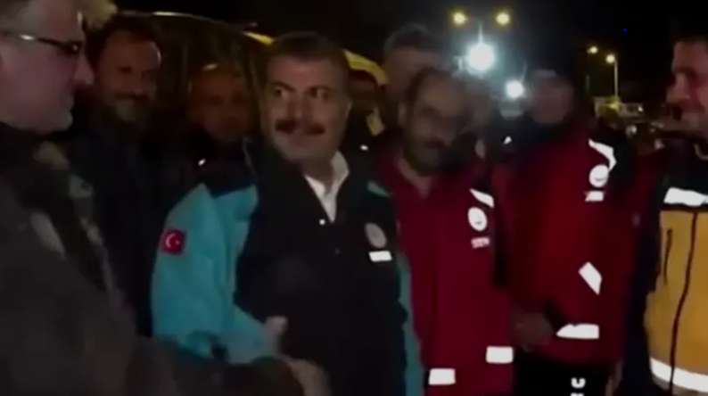 انفجار مدفأة وزير الصحة التركي