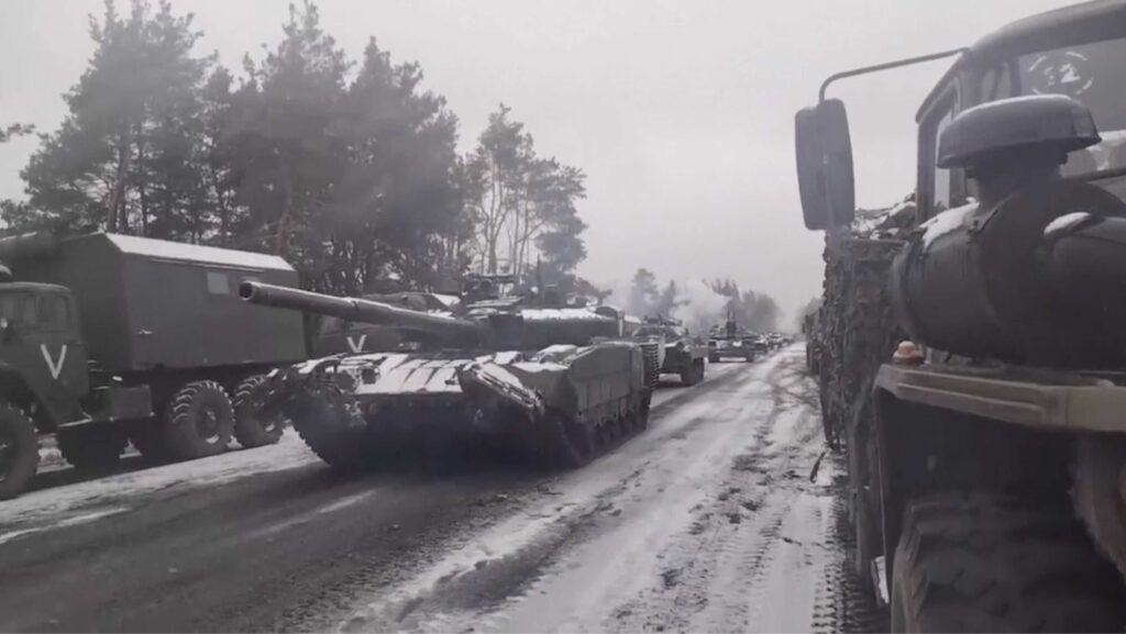 هجوم روسيا على شرق أوكرانيا