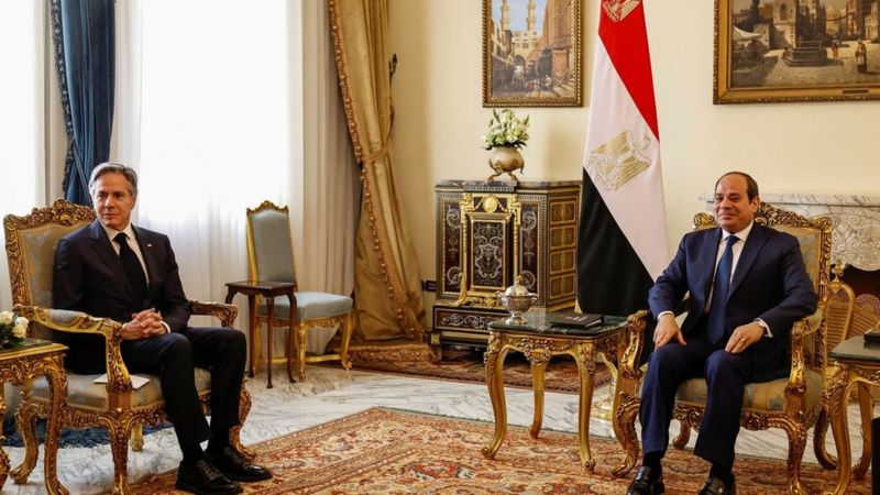 محادثات وزير الخارجية الامريكي ومصر