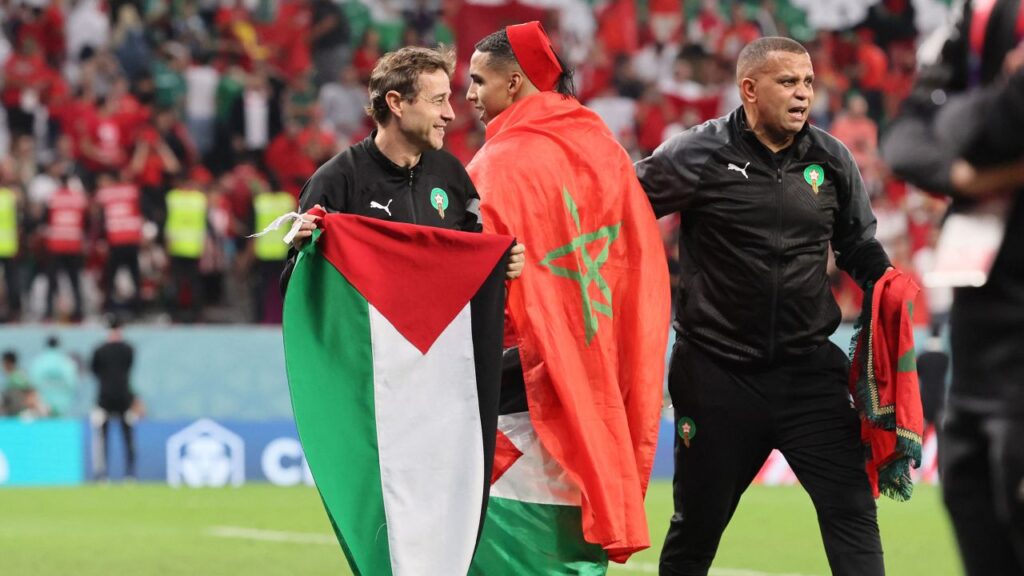 علم فلسطين في كأس العالم
