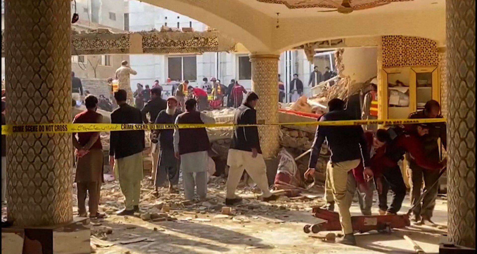 تفجير مسجد باكستان