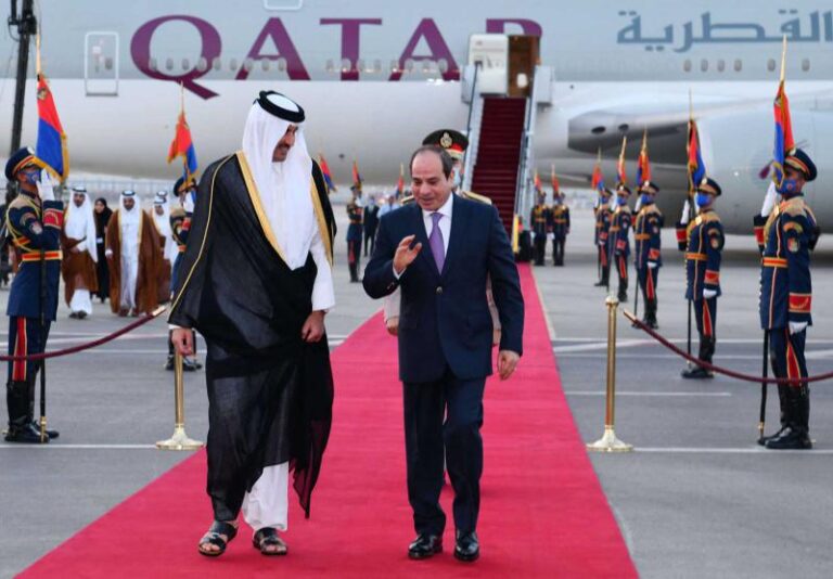 زيارة السيسي لقطر