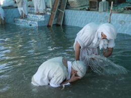 عيد الخليقة في نهر دجلة