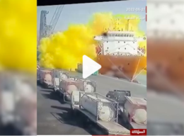 انفجار ميناء العقبة